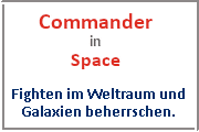 Online Spiele Lk. Teltow-Fläming - Sci-Fi - Commander in Space